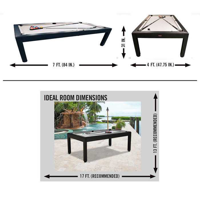 Panama Jack Indoor/Outdoor Billiards Table