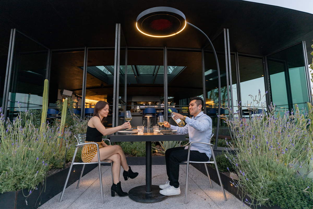 The Most Elegant Outdoor Heater on the Market?