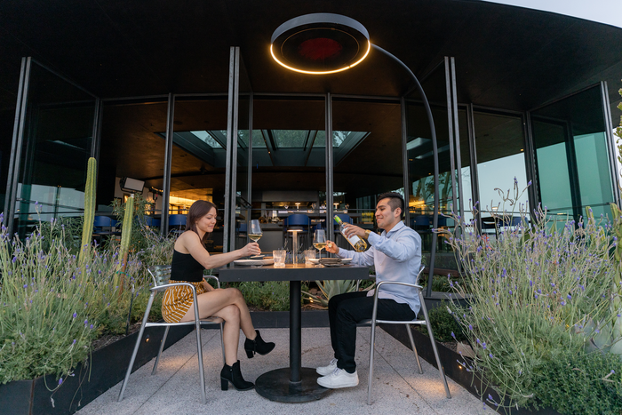 The Most Elegant Outdoor Heater on the Market?