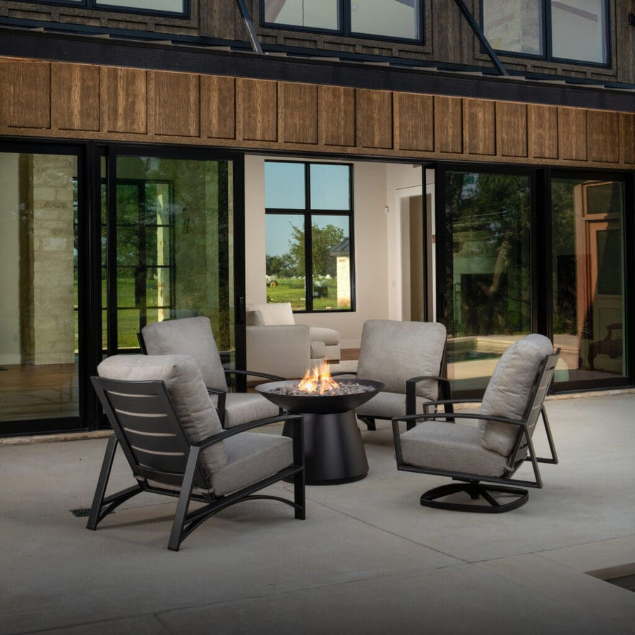Arc Swivel Rocker Lounge Chair