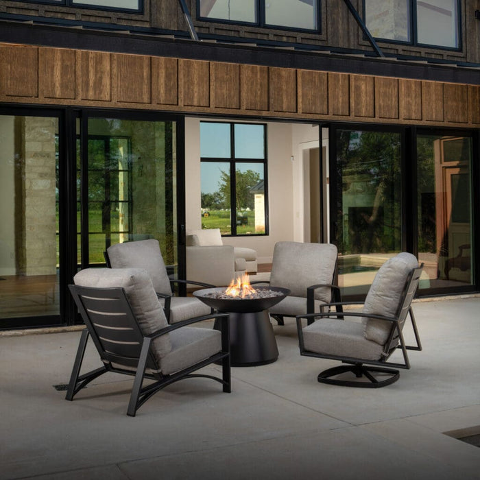 OW Lee Arc Swivel Rocker Lounge Chair