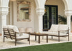 Telescope Casual Chateau Deep Seat Cushion Two-Seat Loveseat in a Telescope Casual setting