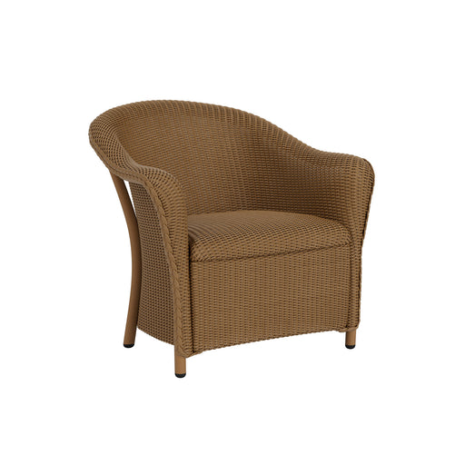 Lloyd Flanders Reflections Lounge Chair with Padded Seat, three-quarter view