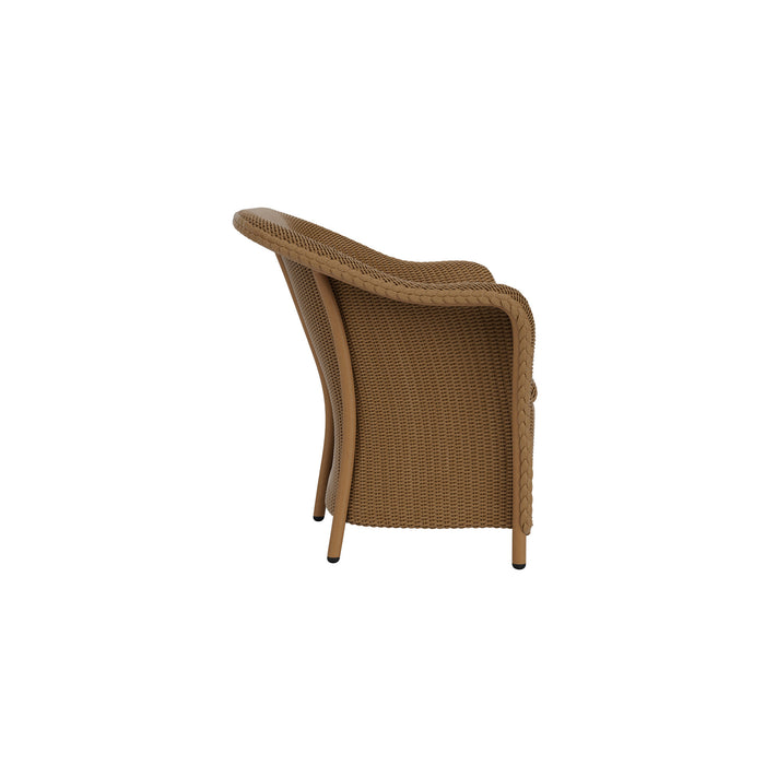 Lloyd Flanders Reflections Loveseat with Padded Seat, side view