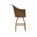 Lloyd Flanders All Seasons Swivel Bar Stool with Padded Seat, side view