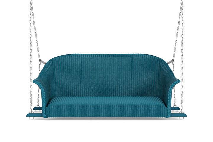 Lloyd Flanders All Seasons Settee Swing with Padded Seat