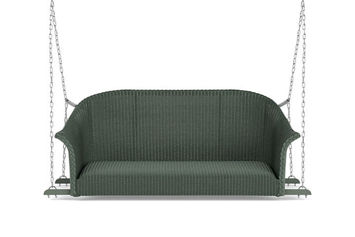 Lloyd Flanders All Seasons Settee Swing with Padded Seat