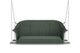 All Seasons Settee Swing with Padded Seat