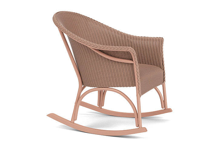 Lloyd Flanders All Seasons Lounge Rocker with Padded Seat