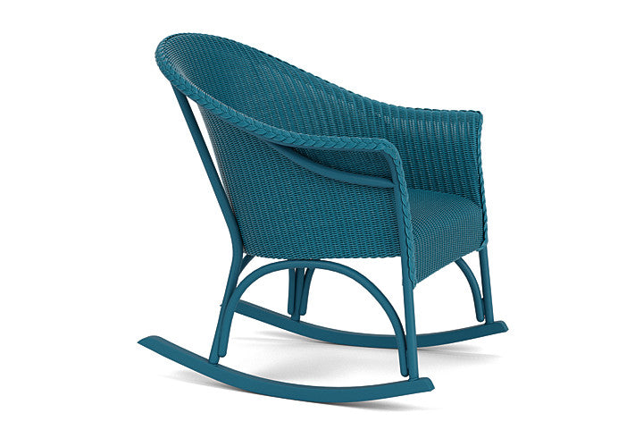 Lloyd Flanders All Seasons Lounge Rocker with Padded Seat