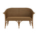 Lloyd Flanders All Seasons Settee with Padded Seat, front view
