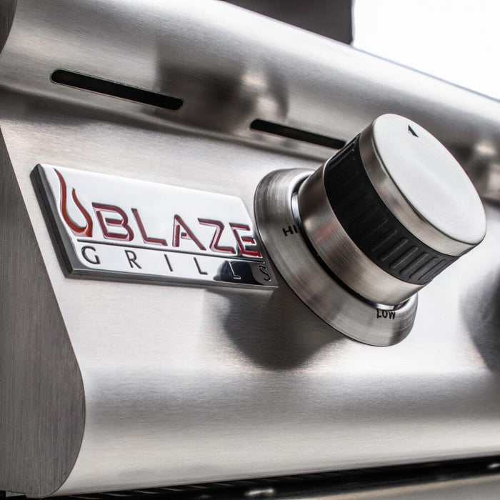 Blaze Prelude LBM 32-Inch 4-Burner Freestanding Gas Grill (BLZ-4LBM-LP/NG + CART)