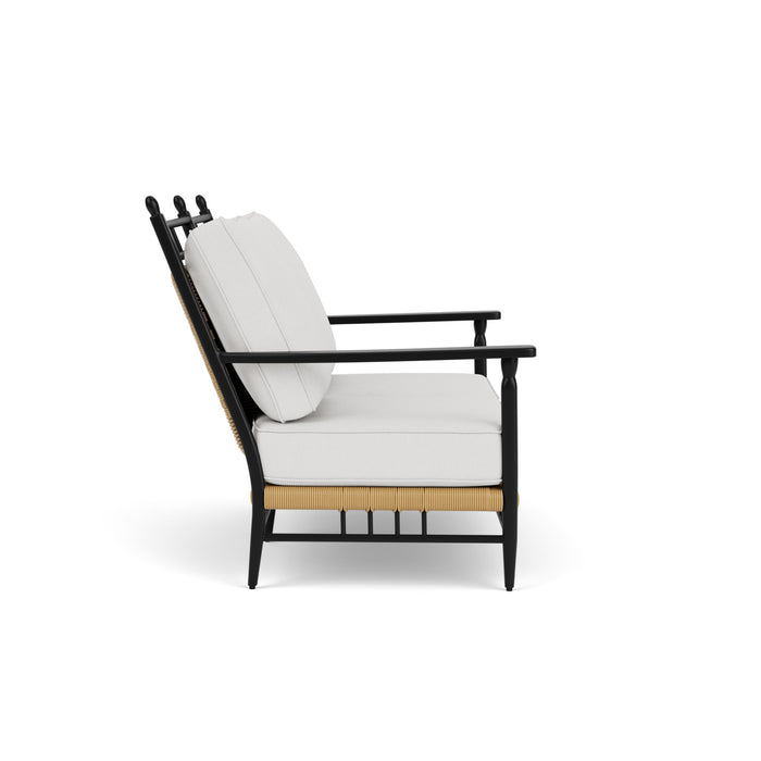 Lloyd Flanders Low Country Loveseat in Natural Finish