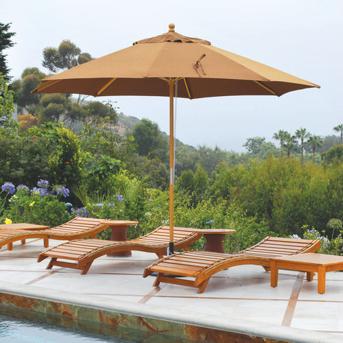Galtech 11' Quad Pulley Umbrella