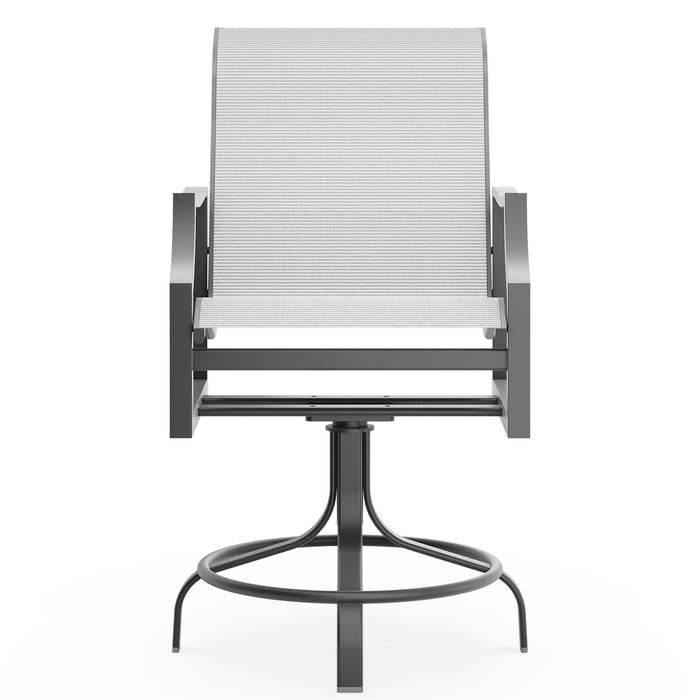 Woodard Nico Sling Swivel Counter Stool