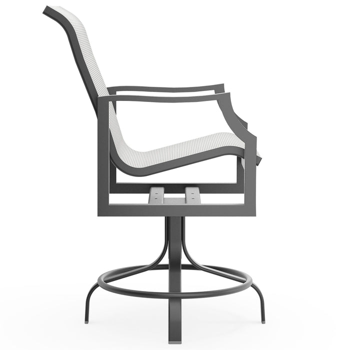 Woodard Nico Sling Swivel Counter Stool