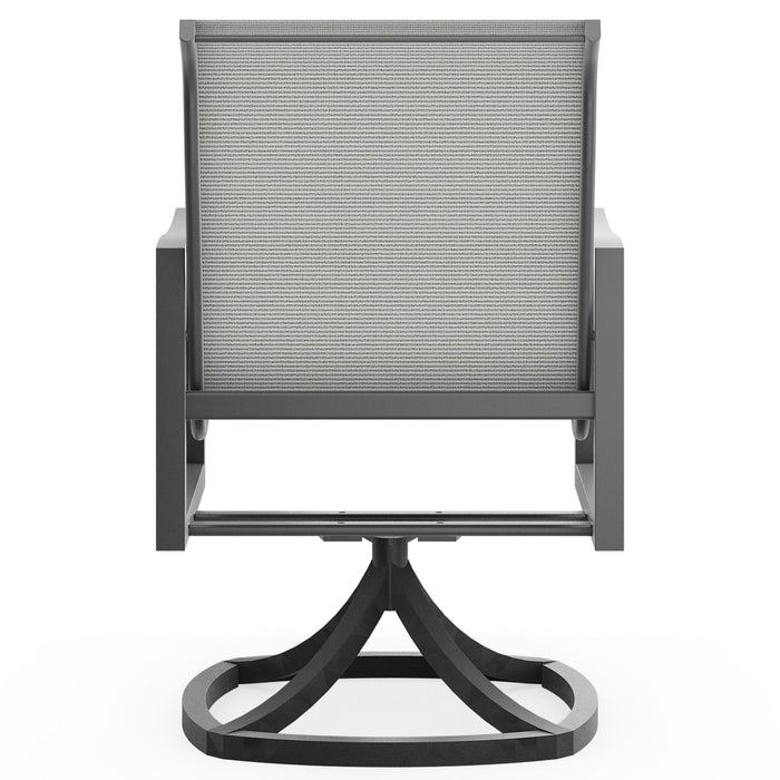 Woodard Nico Sling Swivel Dining Chair