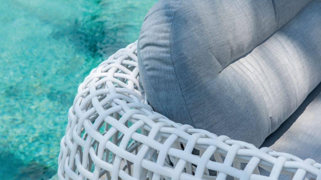 Skyline Design Dynasty Sofa with Sunbrella Cushion