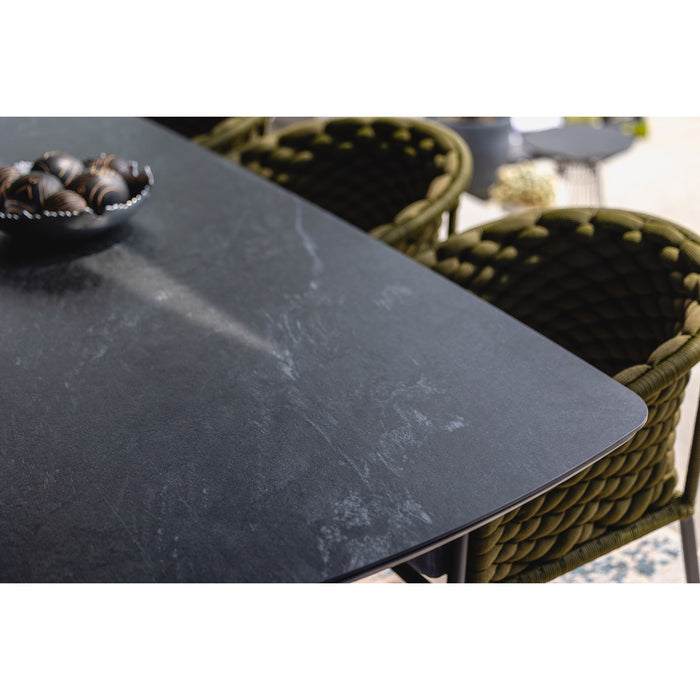 Lloyd Flanders Escape 86.5" Boat Shaped Dining Table