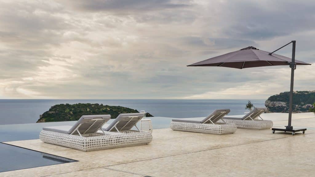 Skyline Design Dynasty Chaise Lounger with Sunbrella Cushion