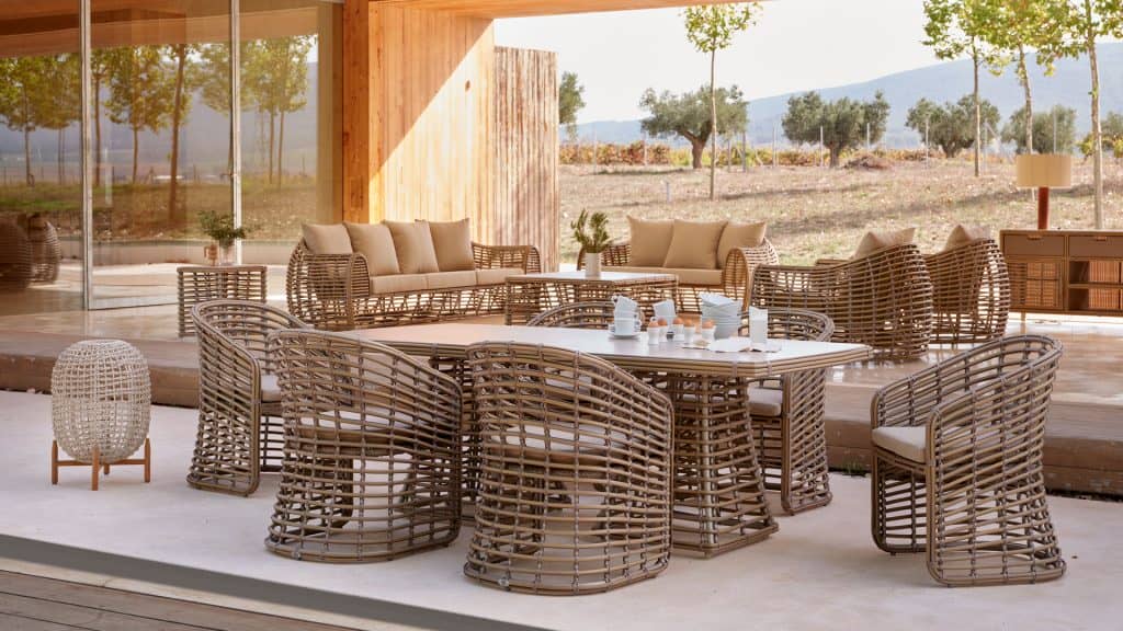 Skyline Design Ruby Dining Armchair with Sunbrella Cushion