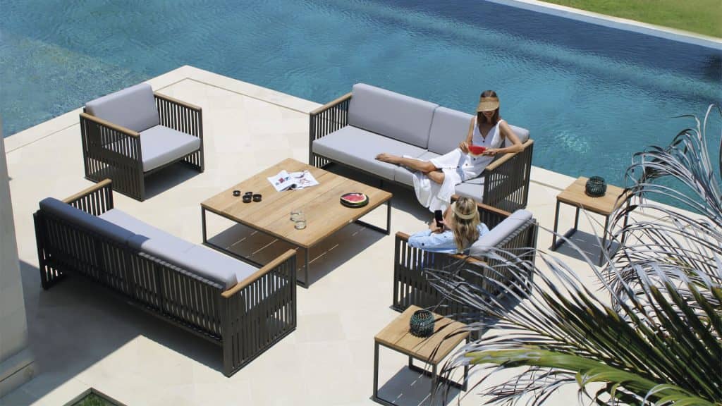 Skyline Design Horizon Sofa with Sunbrella Cushion