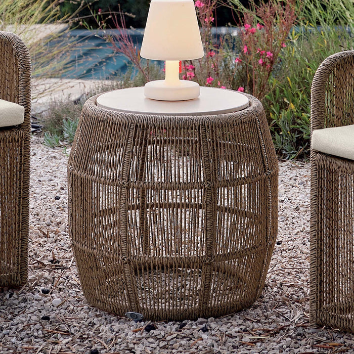 Skyline Design Calixto Side Table with Glass