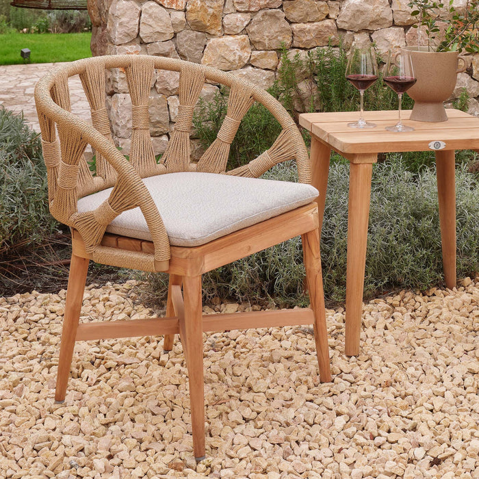 Skyline Design Krabi Dining Armchair with Sunbrella Cushion
