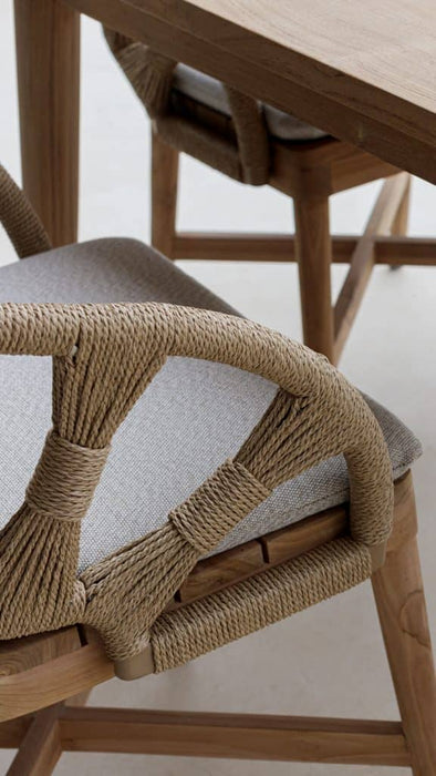 Skyline Design Krabi Dining Armchair with Sunbrella Cushion