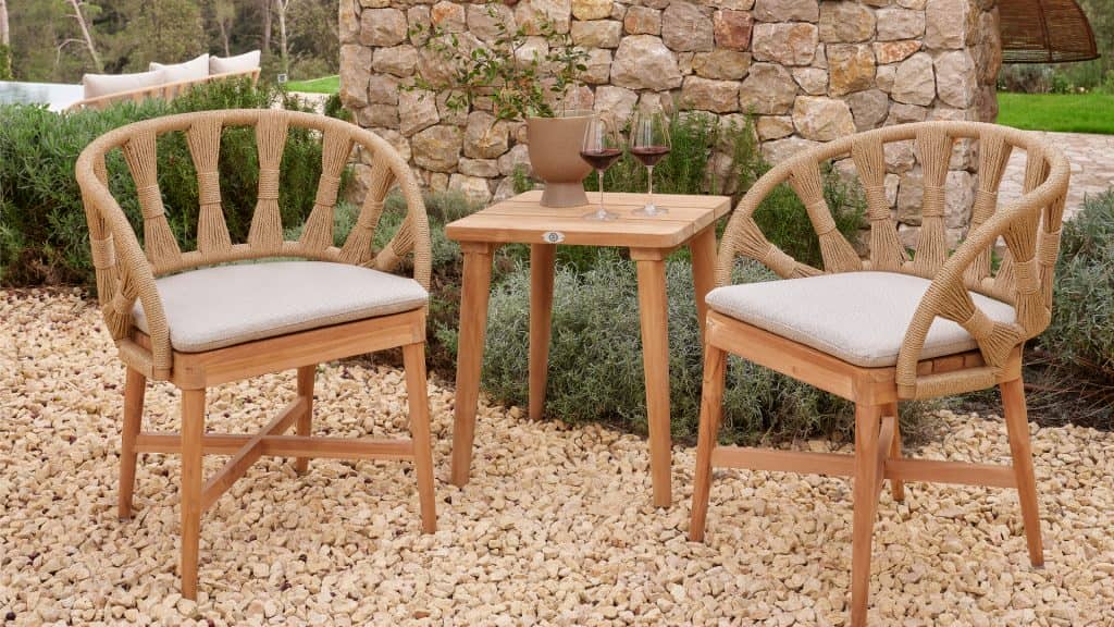 Skyline Design Krabi Dining Armchair with Sunbrella Cushion