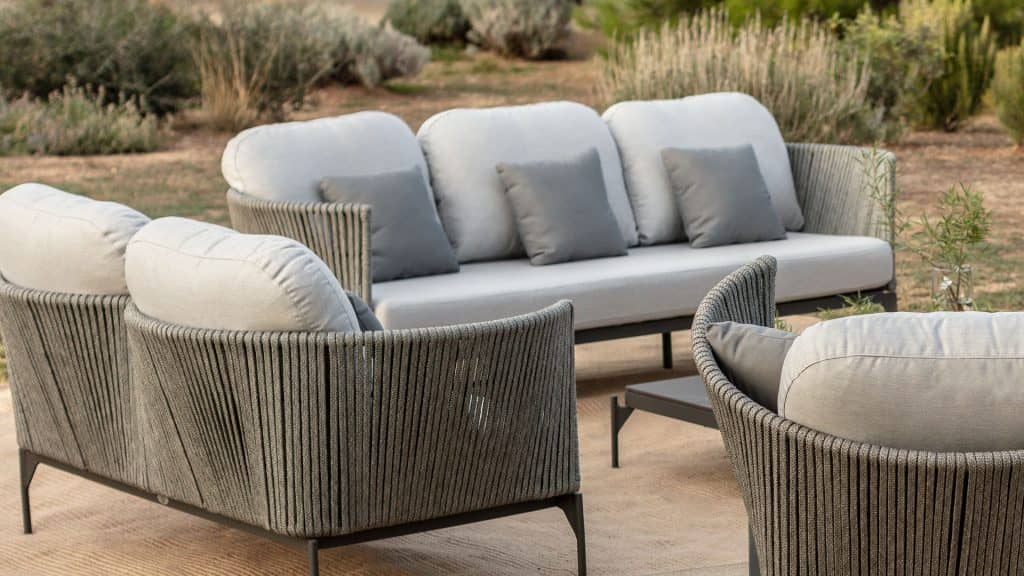 Skyline Design Boston Sofa with Sunbrella Cushion