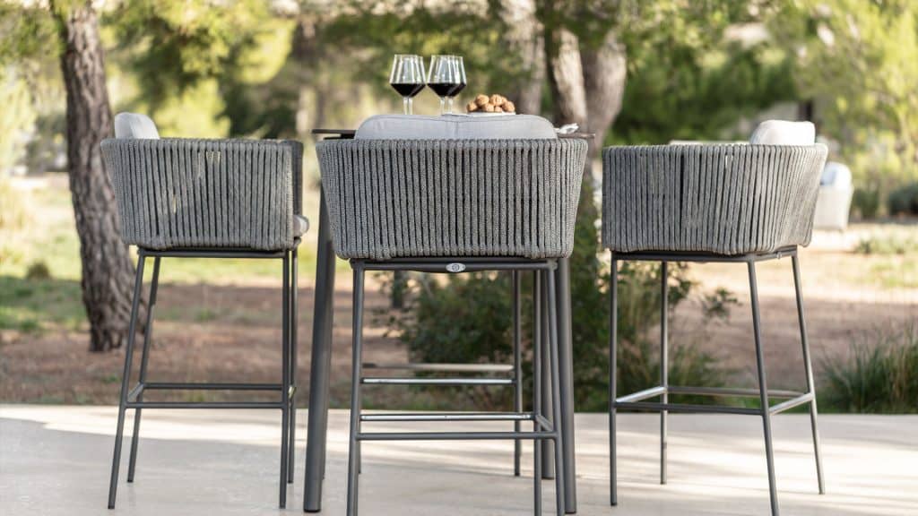 Skyline Design Boston Barstool with Sunbrella Cushion