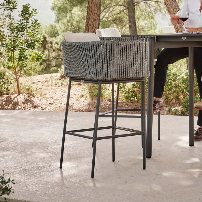 Skyline Design Boston Barstool with Sunbrella Cushion