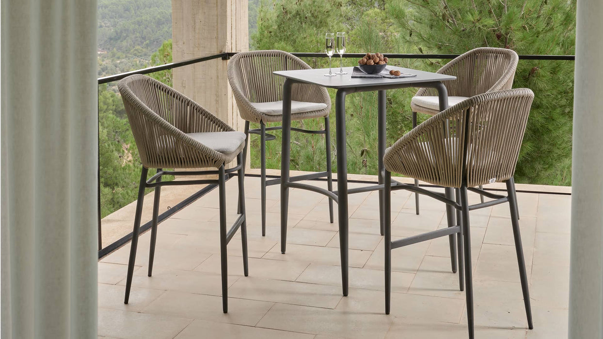 Skyline Design Rodona Barstool with Sunbrella Cushion