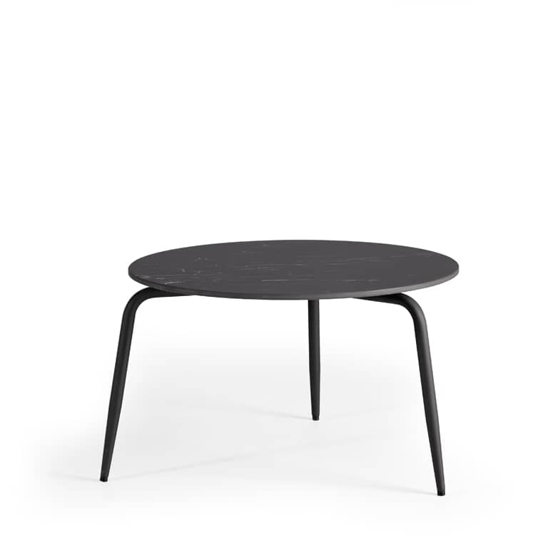 Skyline Design Rodona Side Table with Glass — Bespoke Patio
