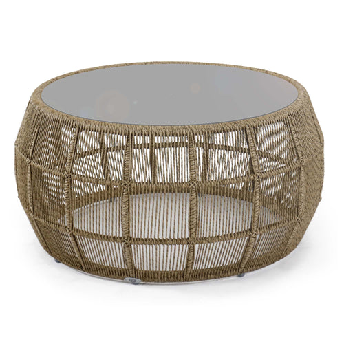 Skyline Design Calixto Coffee Table with Glass