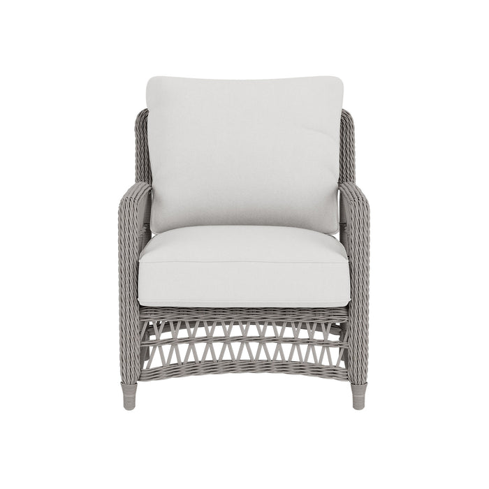 Lloyd Flanders Mackinac Lounge Chair, front view