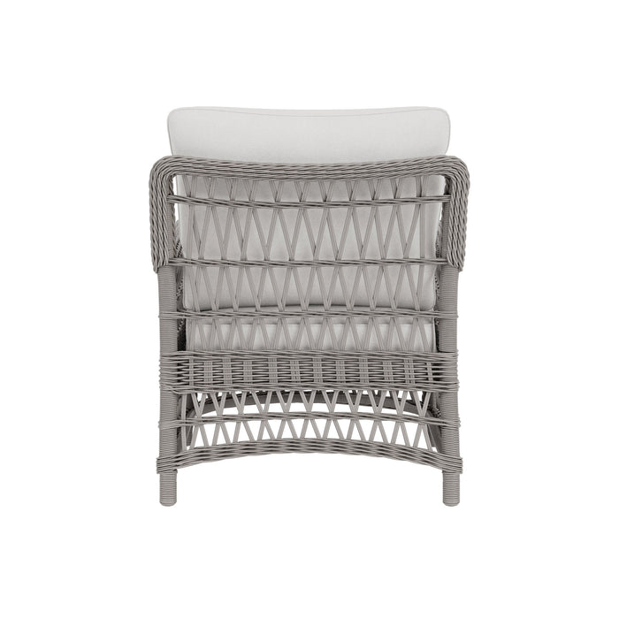 Lloyd Flanders Mackinac Lounge Chair, back view