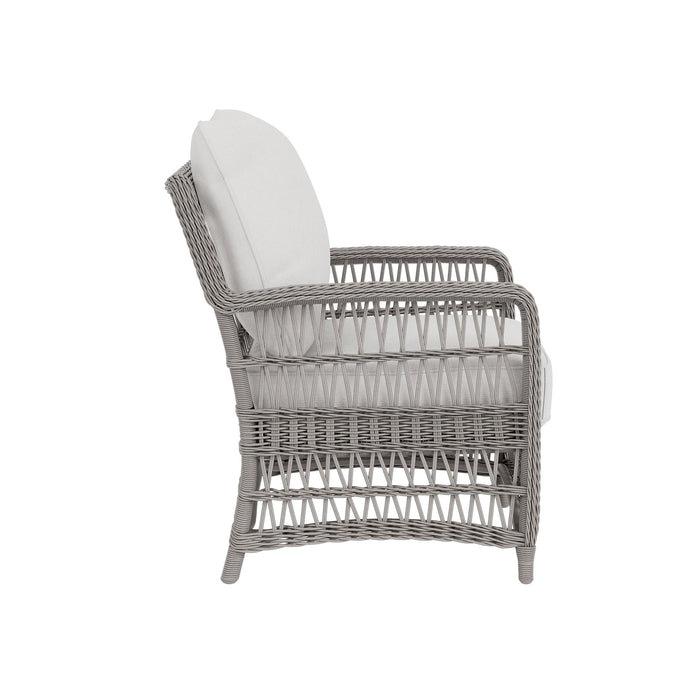 Lloyd Flanders Mackinac Lounge Chair, side view