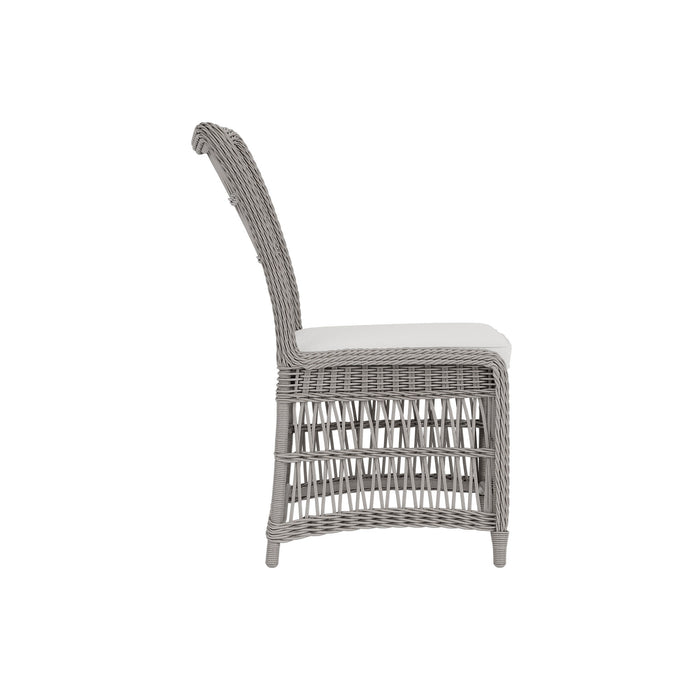 Lloyd Flanders Mackinac Armless Dining Chair, side view