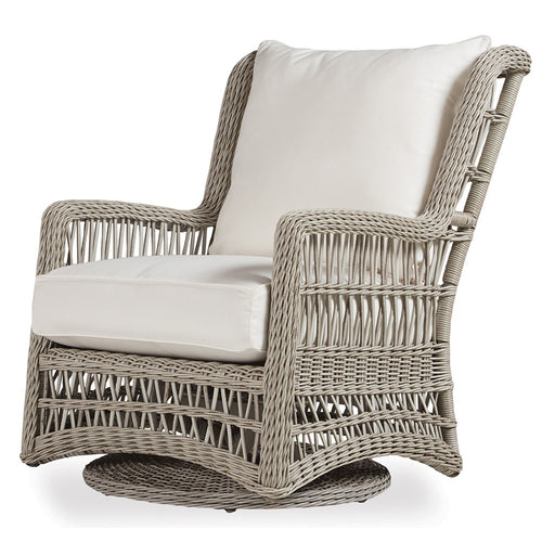 Lloyd Flanders Mackinac High Back Swivel Glider Lounge Chair