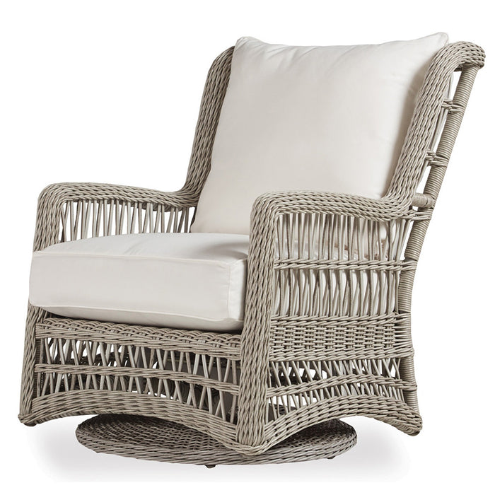 Lloyd Flanders Mackinac High Back Swivel Glider Lounge Chair