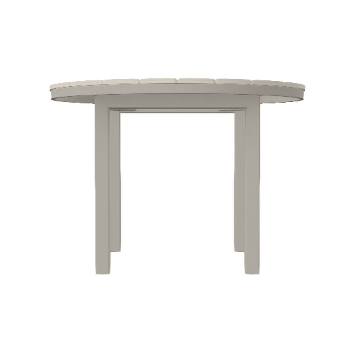 Telescope Casual Rustic Polymer Dining Height Parson Table With 42" Round Table Top