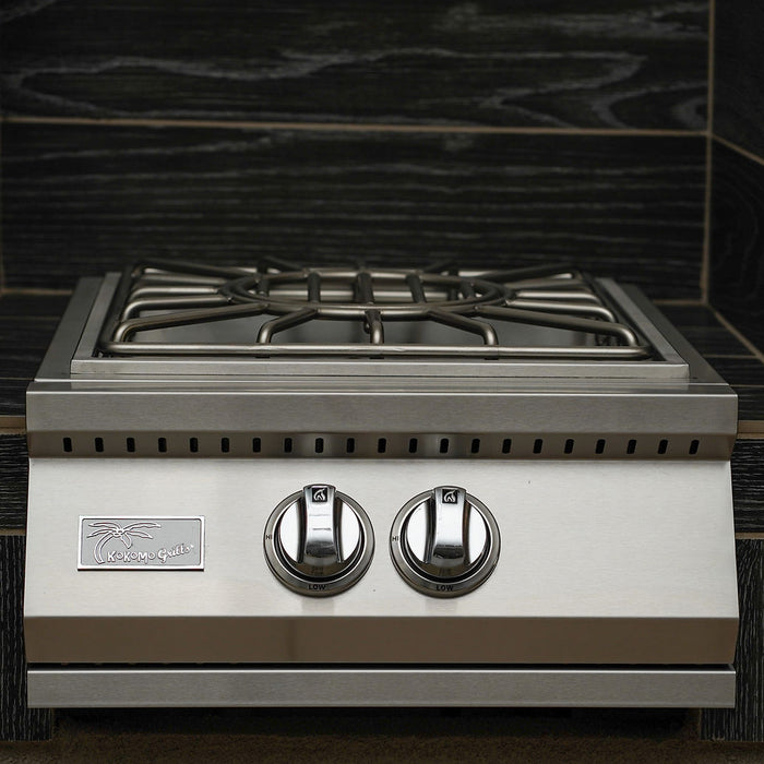 Kokomo Built-in Power Burner with Removable Grate for Wok