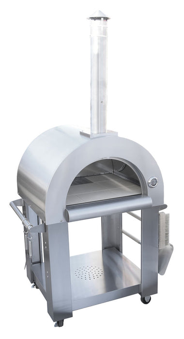 Kokomo 32” Wood Fired Stainless Steel Pizza Oven