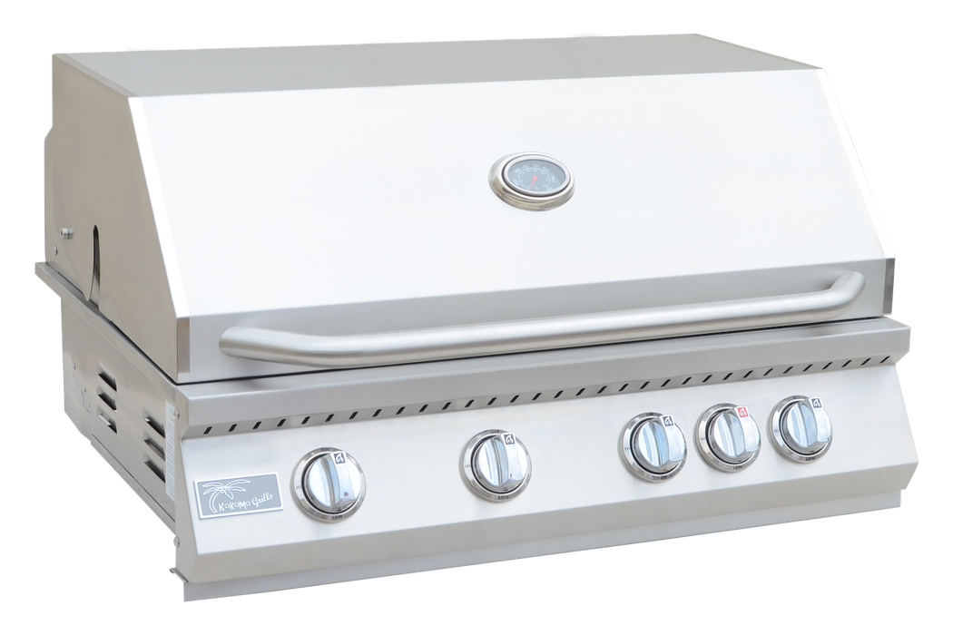 Kokomo 32” Built in Gas Grill (4 Burner/Back Burner)