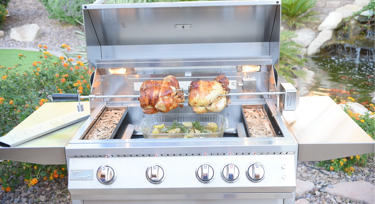 Kokomo 32” Built in Gas Grill (4 Burner/Back Burner)