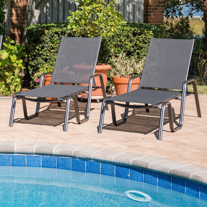 Kettler Basic Plus Stackable Loungers