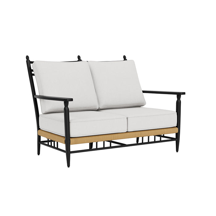 Lloyd Flanders Low Country Loveseat in Natural Finish