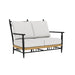 Lloyd Flanders Low Country Loveseat in Natural Finish